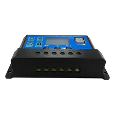 Controlador Carga Painel Solar 60a Regulador 12vou 24v Knup Foto mini 2