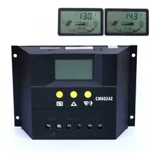 Controlador Carga Painel Solar Pwm 60a 12/24v Cm6024z Foto mini 1