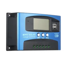 Controlador de carga solar 100A Mppt Foto  mini 1