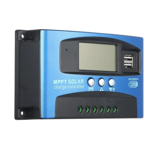 Controlador de carga solar 100A Mppt Foto 1