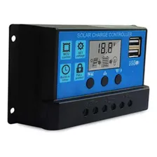 Controlador de carga solar 10A, regulador de bateria inteligente Foto mini 4