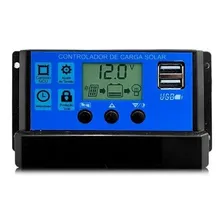 Controlador De Carga Solar Fotovoltaico Pwm Kpad20a Lcd 20a Foto  mini 1