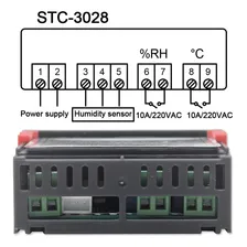 Controlador De Temperatura E Umidade Stc3028 Bivolt + Brinde Foto mini  3