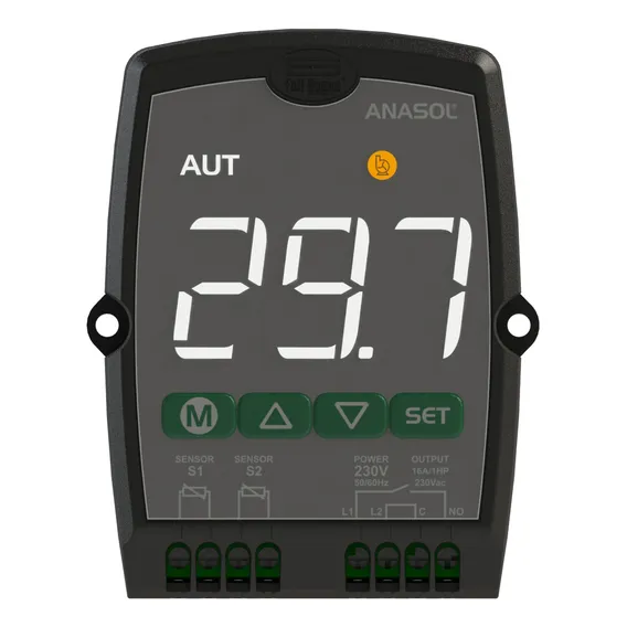 Controlador Diferencial Temperatura Anasol - Full Gauge 04144 115v Foto 1