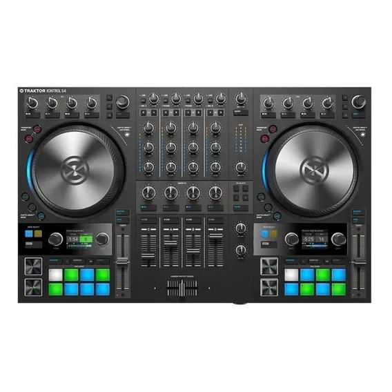 Controlador DJ Native Instruments Traktor Kontrol S4 MK3 preto da 4 canais 127/220V Foto 1