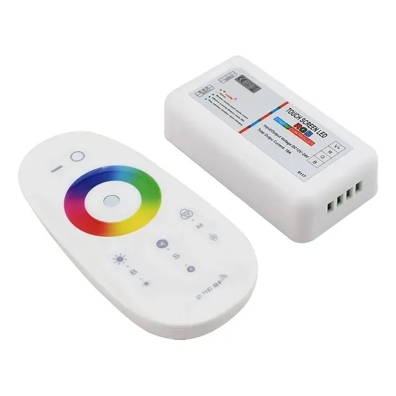 Controlador Fita Led Rgb Controle Touch Foto 1