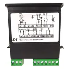 Controlador Para Forno Progas Yb1-11 20011 C/ Termopar J Cor Preto 110/220v Foto mini 4