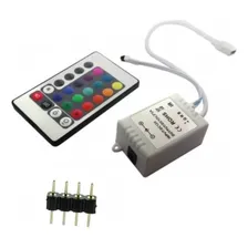 Controlador Rgb E Controle Remoto Rgb P/fita Led 3528 5050 Tensão de operação Foto mini 1