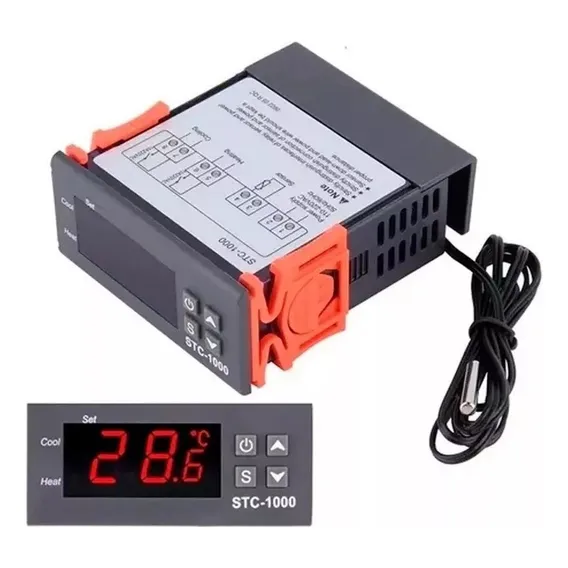 Controlador Temperatura 110/220 P/cerveja Artesanal Stc-1000 Foto 1