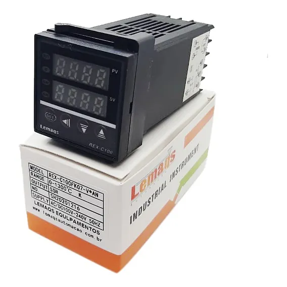 Controlador Temperatura Digital Saída Relay - 6 Pçs Foto 1