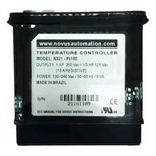 Controlador Temperatura N321 Pt100 Aquecimento Refrigeração 220 Foto mini 4