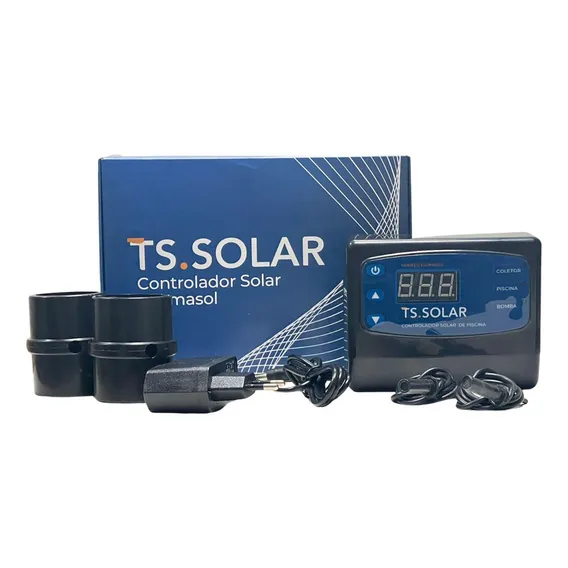 Controlador Temperatura Piscina Aquecedor Solar Ecomasol Foto 1