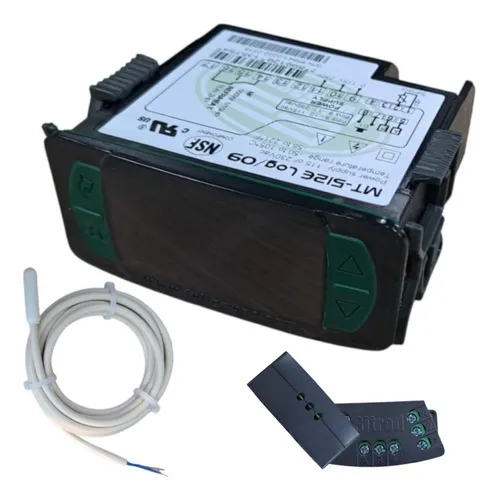 Controlador Temperatura Refrigeração Mt-512e Log Full Gauge Foto 1