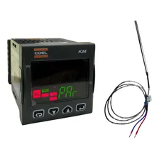 Controlador Temperatura Tempo Rampas Patamares Km5 C Sensor Foto mini 3