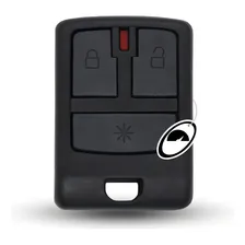 Controle 3 Botões Alarme Blocktron Led Vermelho Foto mini 1