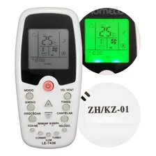 Controle Ar Condicionado Mod-8020 Komeco Midea Comfee C/ Luz Foto mini 3