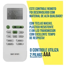 Controle Ar Condicionado Split Agratto Eco Eicst Ecs22qfr4 Foto mini 3
