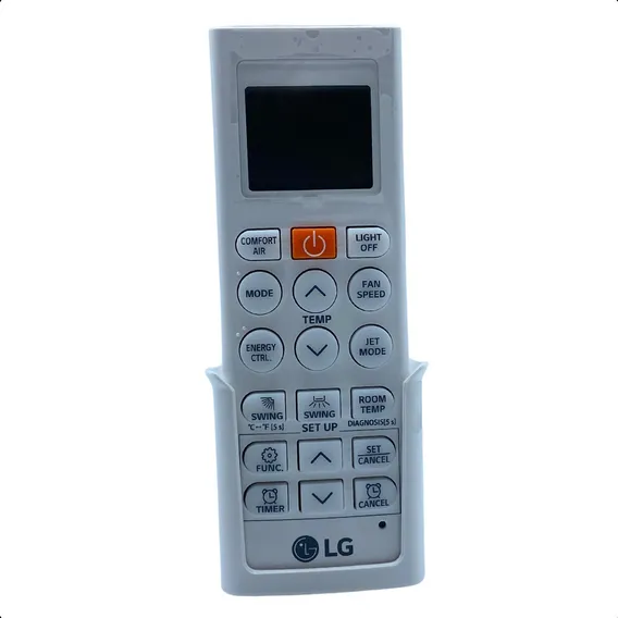 Controle Ar LG Akb75055603 Quente E Frio/ Ion Care Foto 1