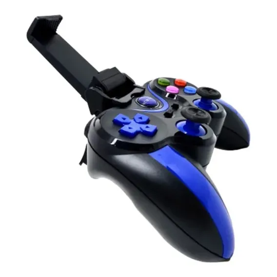 Controle Bluetooth Android, Ios, Windows Pc Inova Con-8418 Cor Preto/Azul Foto 1