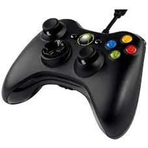 Controle Com Fio Xbox 360/pc Foto 1