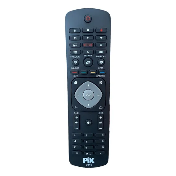 Controle Compativel Philips 40pfg5000/pug6300 Netflix Pix Foto 1