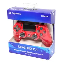 Controle Dualshock 4 Para Ps4 - Vermelho Jet Foto mini 4