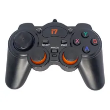Controle Game Pad Joystick Jogos Usb Cor Preto Foto  mini 1