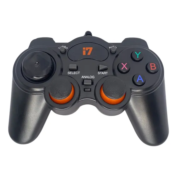 Controle Game Pad Joystick Jogos Usb Cor Preto Foto 1