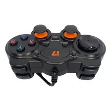 Controle Game Pad Joystick Jogos Usb Cor Preto Foto mini  2