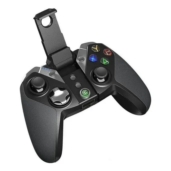 Controle Joystick GameSir G4S Sem Fio Bluetooth para PC PS3 Android Vibração Dupla Suporte Smartphone Retroiluminação LED Turbo Macros Foto 1