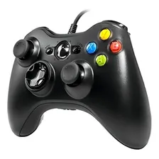 Controle joystick Genérica Controle Joystick Video Game PC e Console preto Foto mini 1