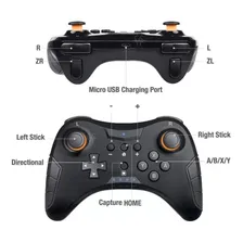 Controle joystick sem fio Dobe TNS-1724 preto Foto mini 4