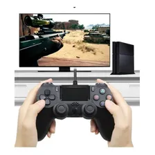 Controle joystick sem fio Double Joystick Controle Ps4 Sem Fio Preto ps4 preto Foto mini  2