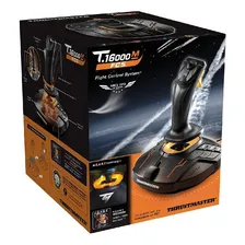 Controle joystick Thrustmaster T.16000M FCS preto/laranja Foto mini 4