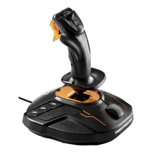 Controle joystick Thrustmaster T.16000M FCS preto/laranja Foto mini 1