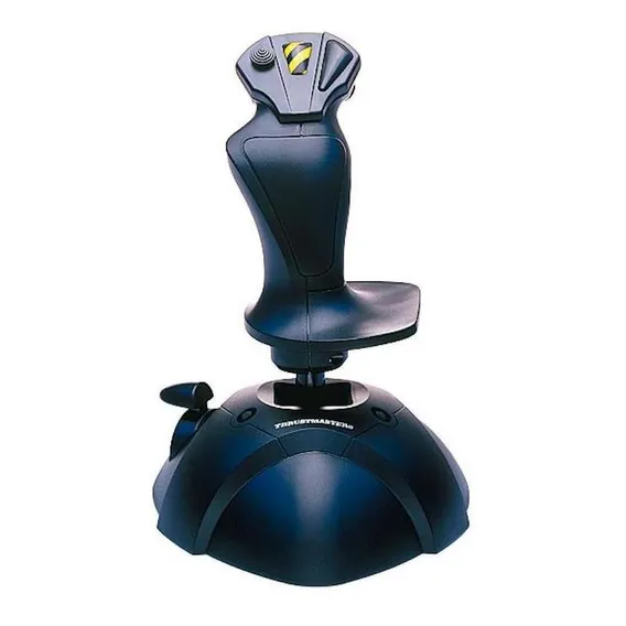 Controle joystick Thrustmaster USB Joystick PC preto Foto 1