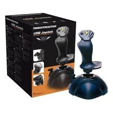 Controle joystick Thrustmaster USB Joystick PC preto Foto mini 3