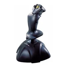 Controle joystick Thrustmaster USB Joystick PC preto Foto mini 4