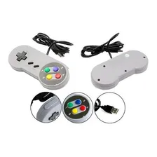 Controle Joystick Usb Pc Modelo Super Nintendo Foto mini 3