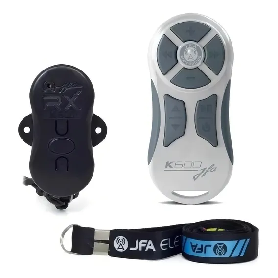 Controle Longa Distancia Jfa K600 Branco Com Cinza Foto 1