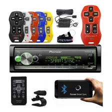 Controle Longa Distância Stetsom + Aparelho Pioneer Usb Bt Foto  mini 1