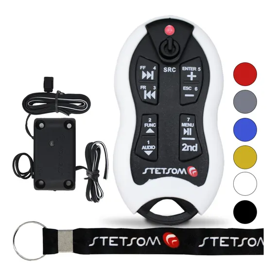 Controle Longa Distância Stetsom Sx2 500 Metros Cores Cor Branco Foto 1