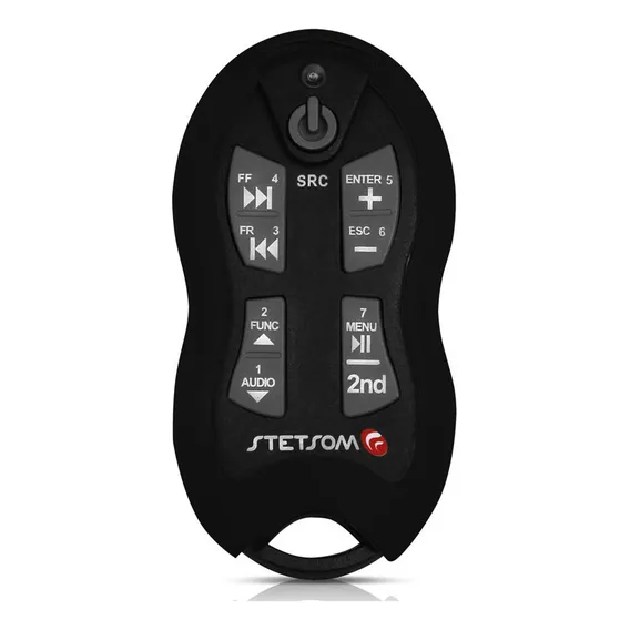 Controle Longa Distância Sx2 Stetsom 500 Mts Cordão Cor Preto Foto 1