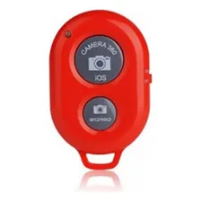 Controle Monopod Bastão Selfie Bluetooth Android Vermelho Foto mini 1