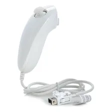 Controle Nunchuck Para Nintendo Wii E Nintendo Wii U Branco Foto  mini 1