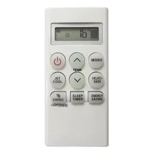 Controle P/ Ar Condicionado CompatÃvel LG Smile Usnq122hsg3 Foto mini 1