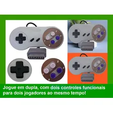 Controle Para Super Nintendo CompatÃvel Com Fat Baby Famicom Cor Cinza Foto mini 4