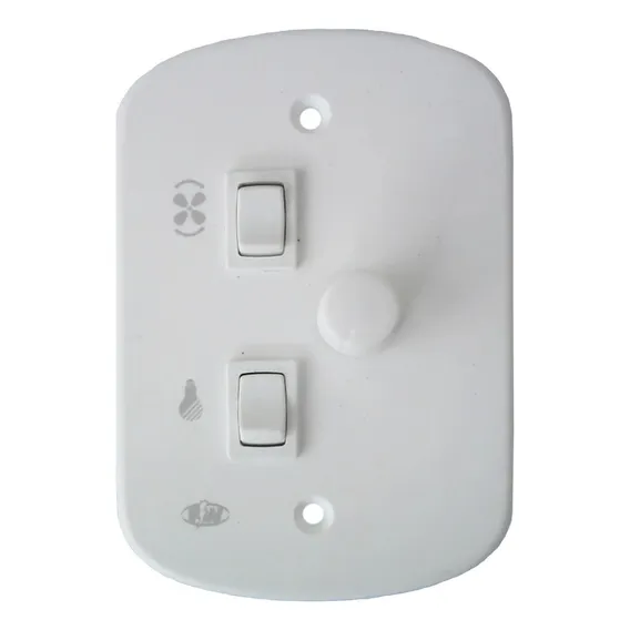 Controle Para Ventilador De Teto 4x2 220v Pw Eletrônica Foto 1