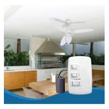 Controle Parede P Ventilador Teto Com Luz Padrão 4x2 Foto mini  2
