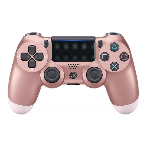 Controle Playstation Dualshock 4 Rosa Dourado - Ps4 Foto 1